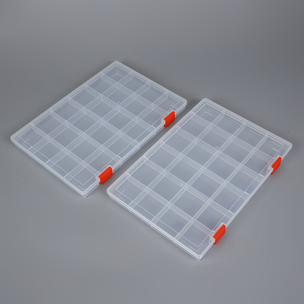 Transparent Multi-Grid Craft Organizer Stornfield