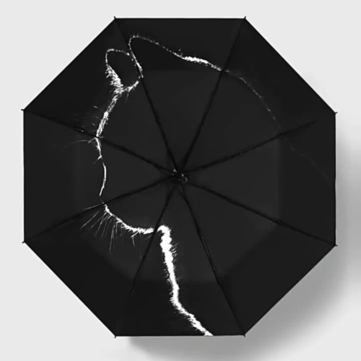 Women’s Automatic Umbrella with Cat Design Stornfield
