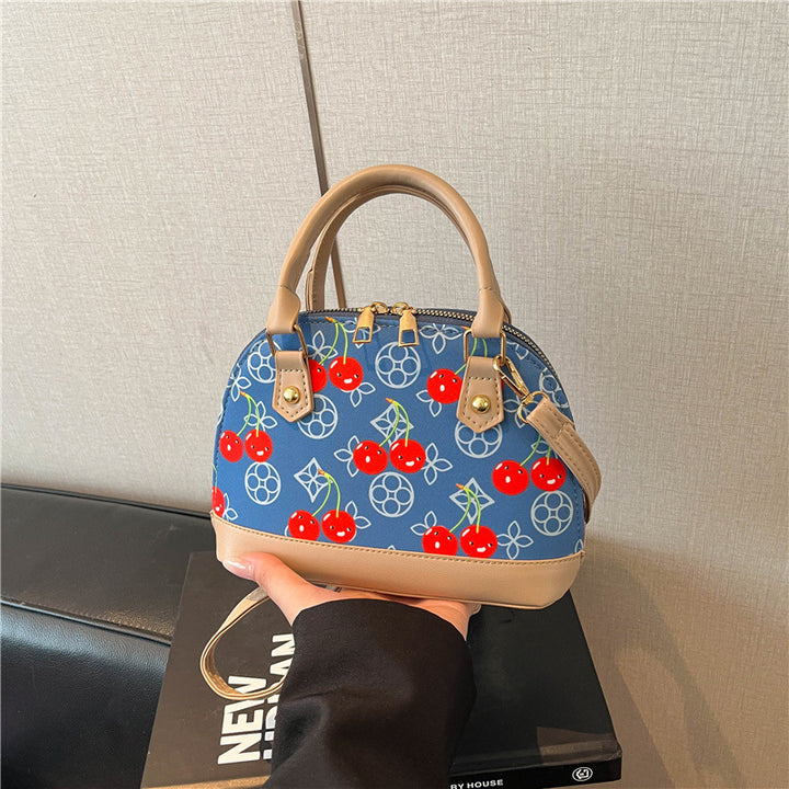 WoEmbroidered Cherry Pattern Handbag Stornfield