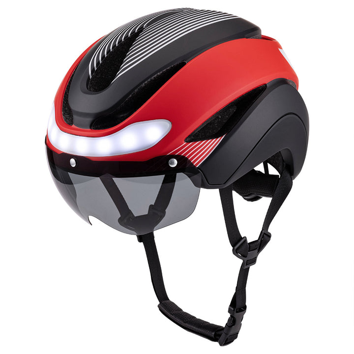 Advanced Cycling Helmet with Integrated Safety Light Stornfield