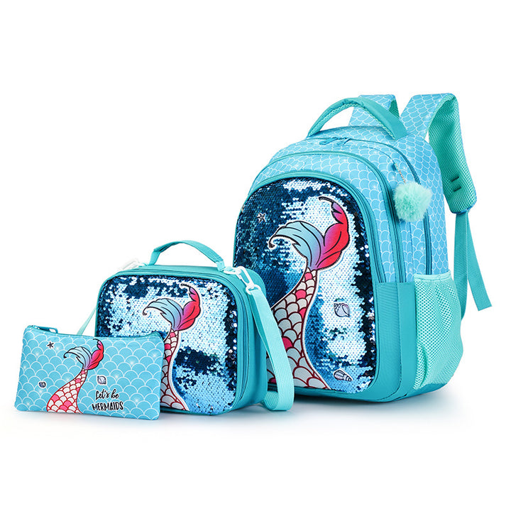 Unicorn-Themed Multi-Piece Backpack Set