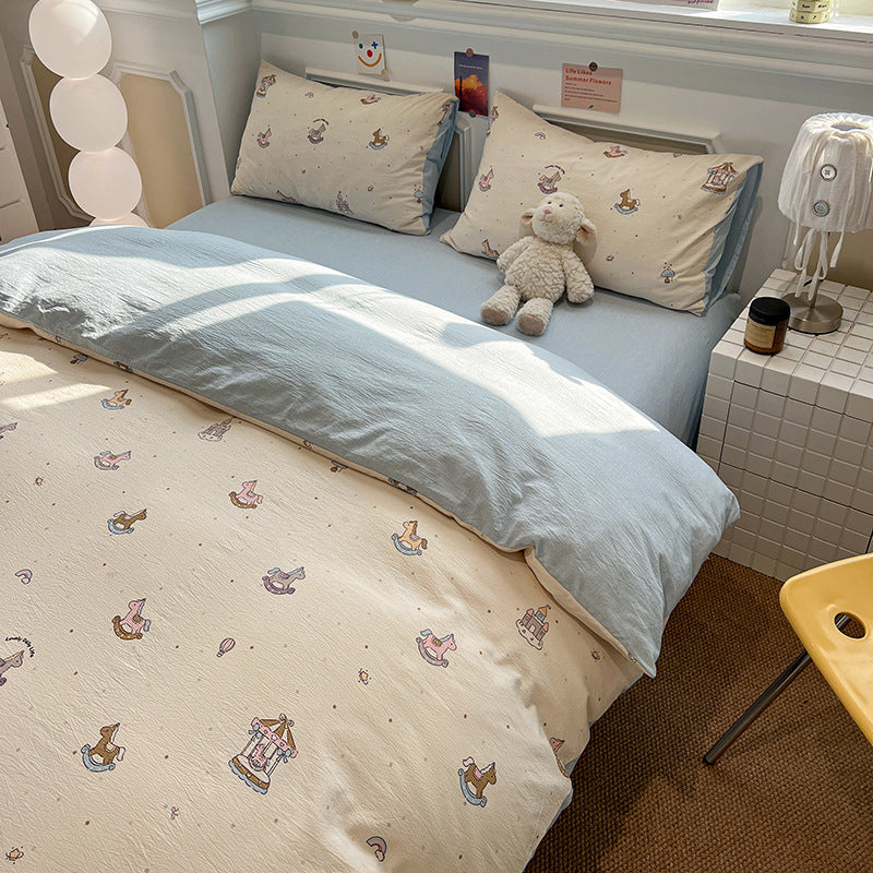Bohemian Patterned Duvet Cover Set