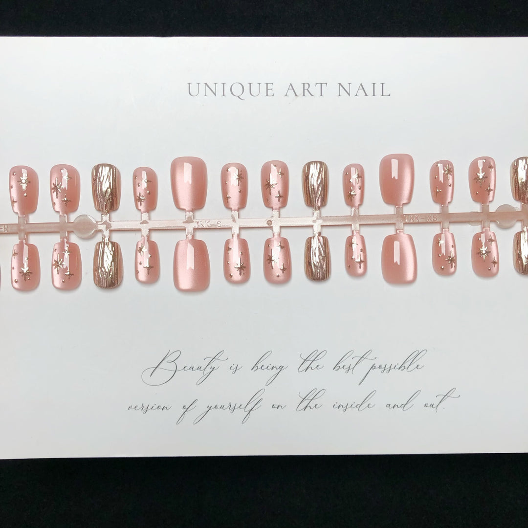 Elegant Ombre Art Press-On Nails