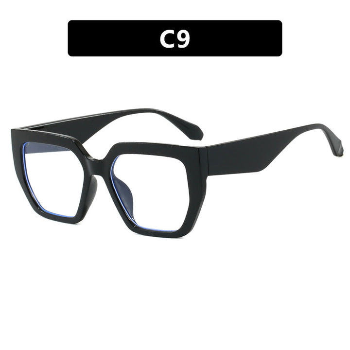 Women's geometric glasses in stylish tortoiseshell pattern Stornfield