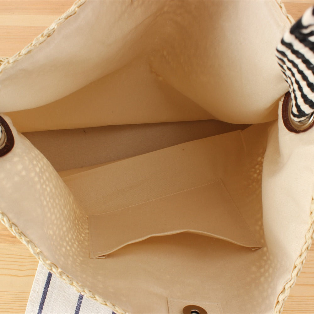 Boho-Style Shopper Bag Made of Natural Weave Stornfield