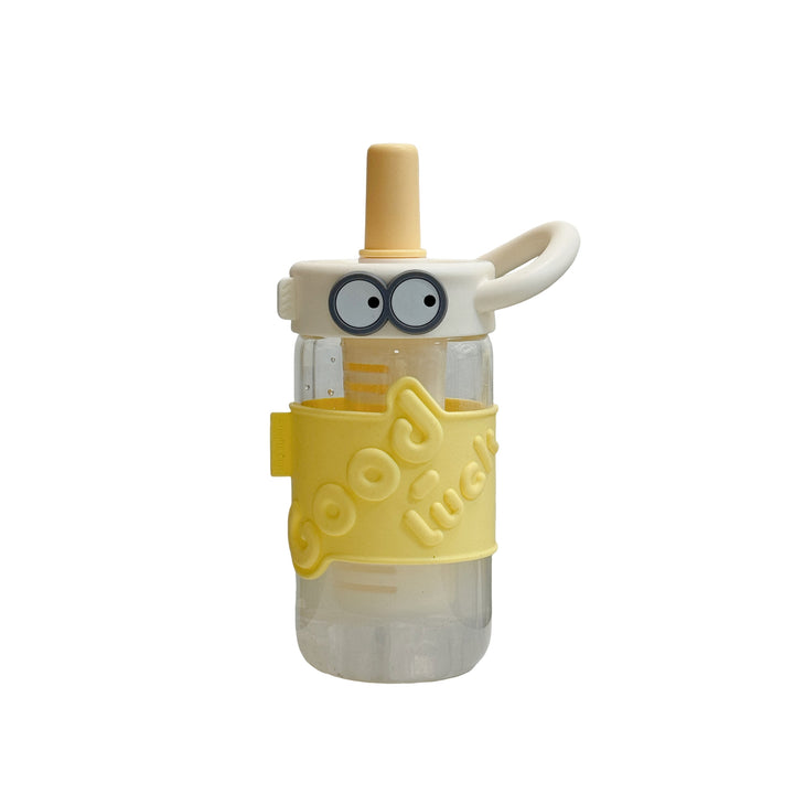 Women's water bottle with interactive straw and emotion Stornfield