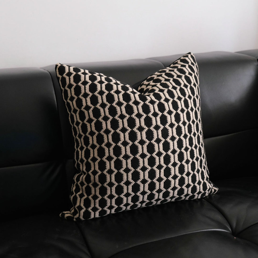 Geometric Pattern Throw Pillow