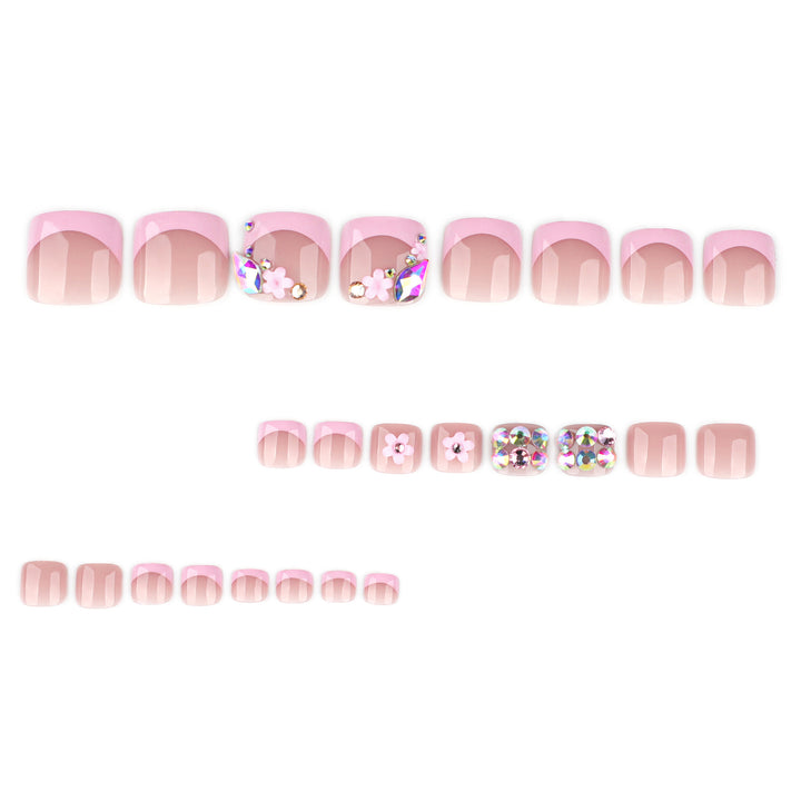 Artful toenail designs with colorful accents and glitter Stornfield