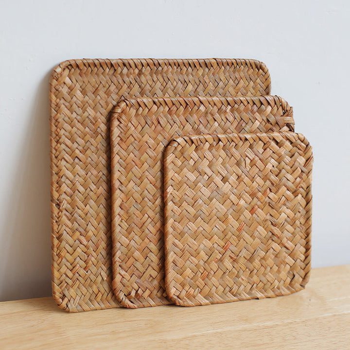Artisan Woven Serving Tray Stornfield