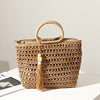 Handbag Made of Crocheted Natural Material Stornfield