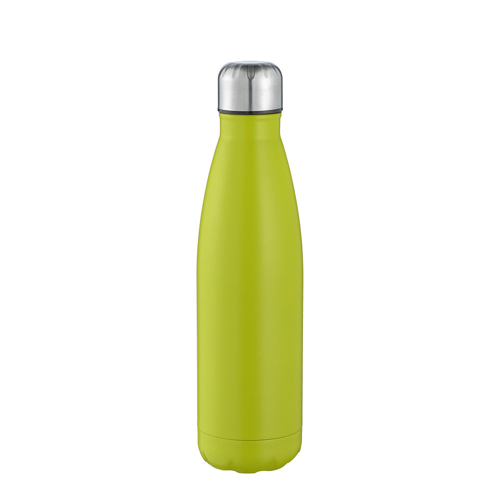 Unisex double-walled insulated bottle made of stainless steel with vacuum insulation and leak-proof screw cap Stornfield
