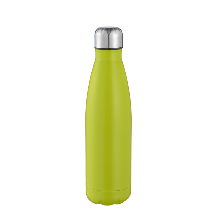 Unisex double-walled insulated bottle made of stainless steel with vacuum insulation and leak-proof screw cap Stornfield