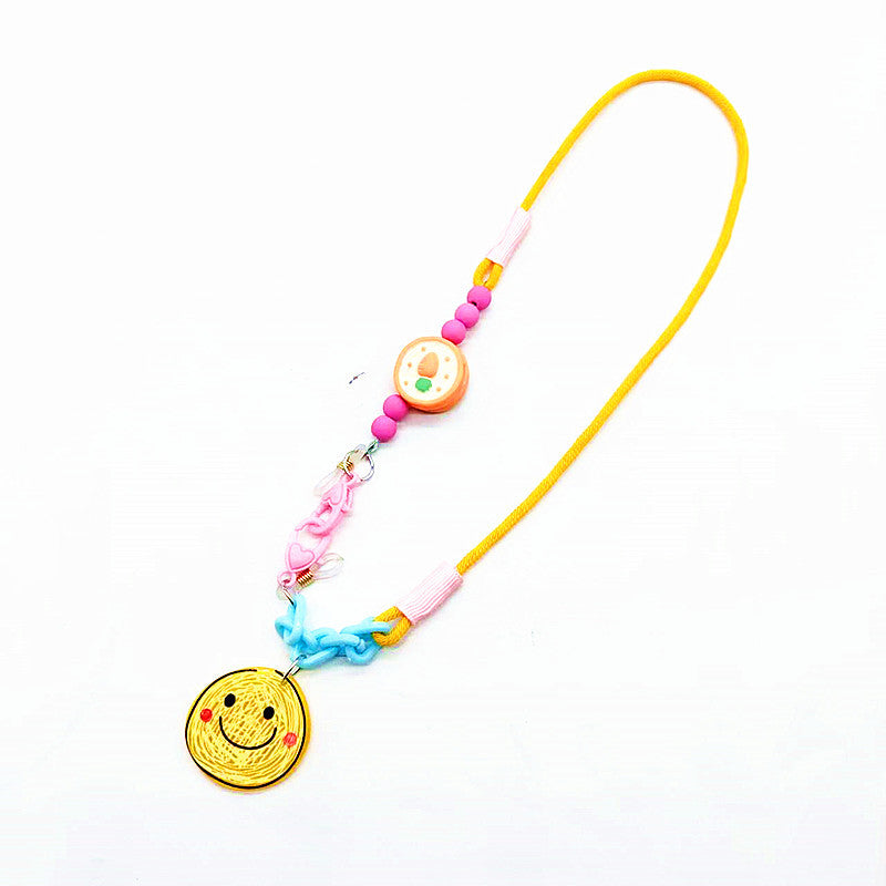 Glasses strap with colorful pendants Stornfield