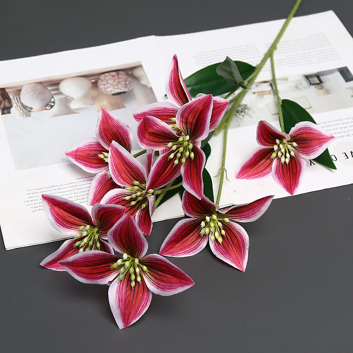Realistic Decorative Floral Stem