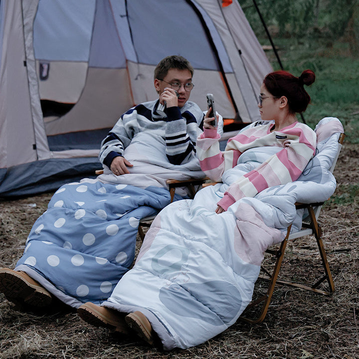 High-quality and warm sleeping bag with headrest Stornfield
