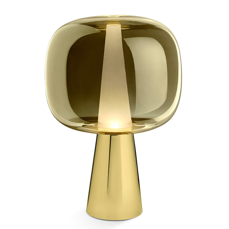 Modern Minimalist Floor Lamp with Transparent Base