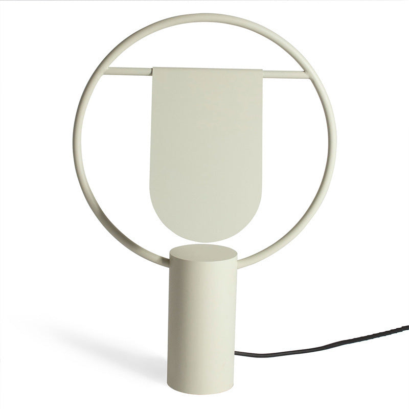 Artistic Table Lamp with Unique Silhouette