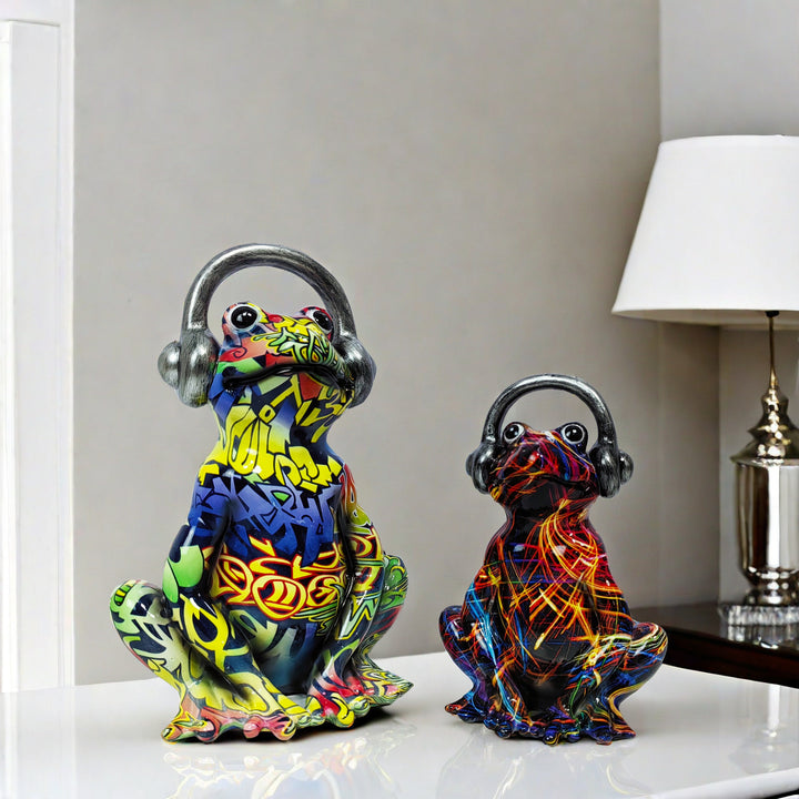 Musical Frog Sculpture Stornfield