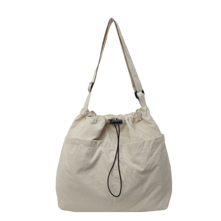 Casual Drawstring Utility Tote