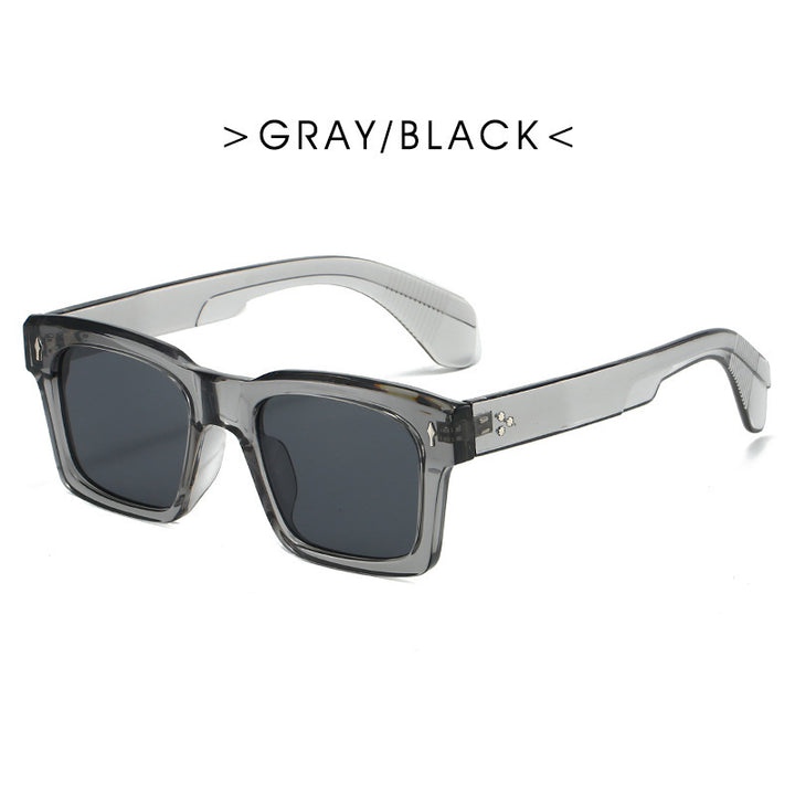 Women's modern sunglasses in claro-geometric design Stornfield