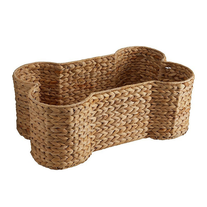 Decorative Woven Bone-Shaped Basket Stornfield