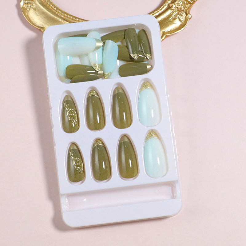 DIY Elegant Press-On Nail Set Stornfield