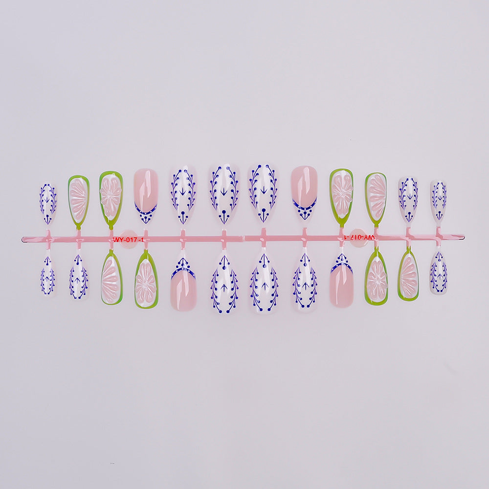 Premium Decorative Press-On Nails Stornfield