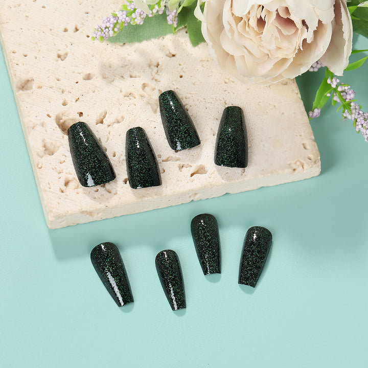 Glamorous Glitter Artificial Nails Stornfield