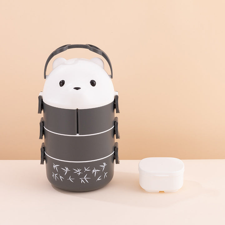 Cute Panda-Themed Food Storage Container