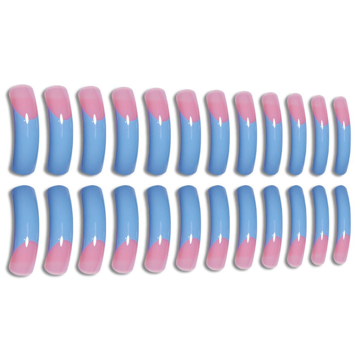 Glossy Long Stiletto Press-On Nails Stornfield