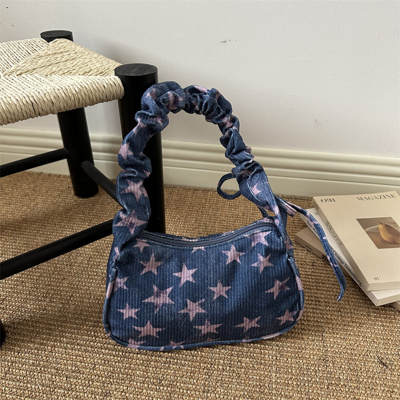 Stylish Star Print Handbag