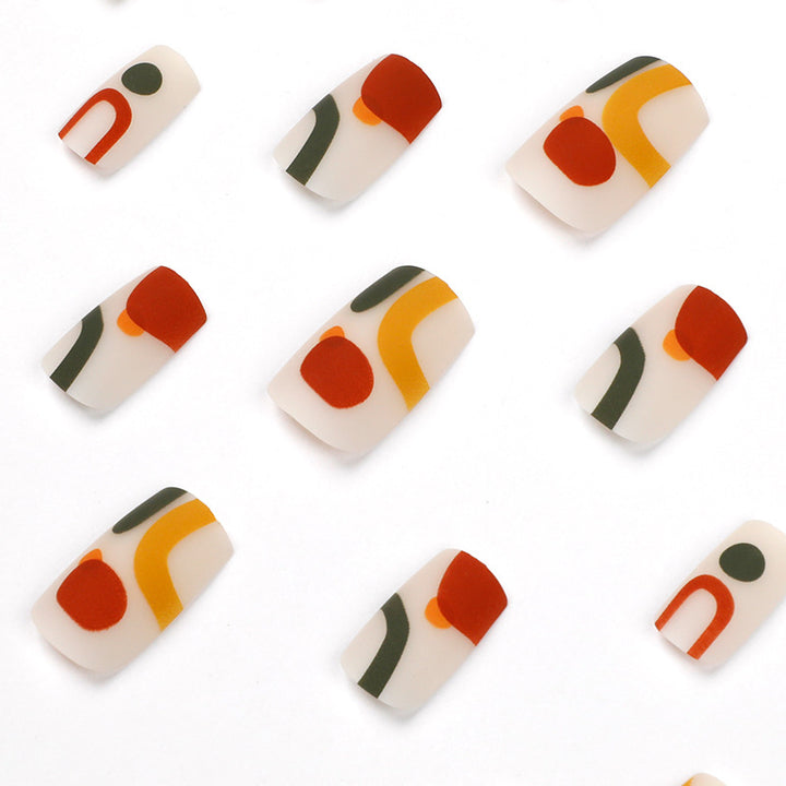 Creative Nail Art with Geometric Designs Stornfield