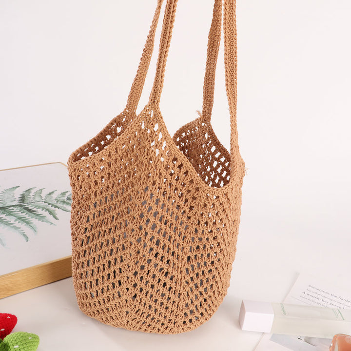 Handwoven jute tote Stornfield