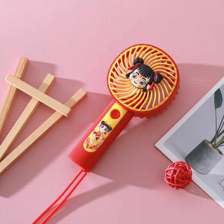 Ladies Portable Handheld Fan with Child-Friendly Design Stornfield