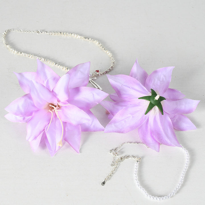 Floral Accented Hair Clip