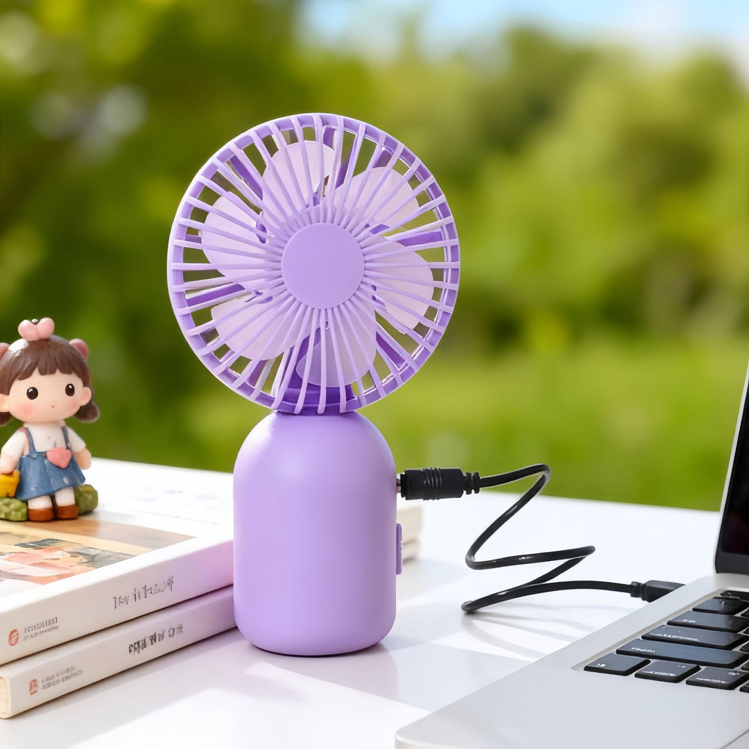 Ladies portable USB hand fan with flexible design Stornfield