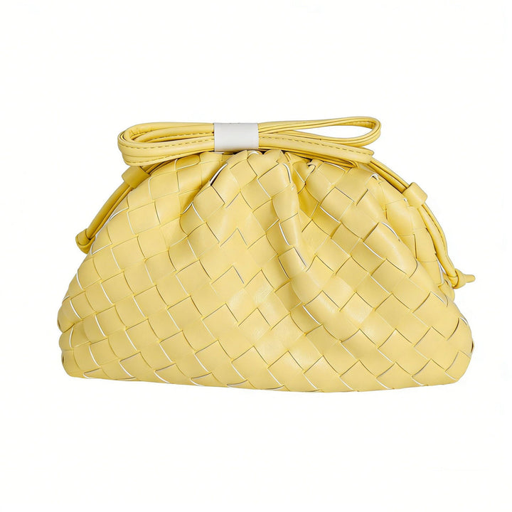 Textured Woven Handheld Clutch Stornfield