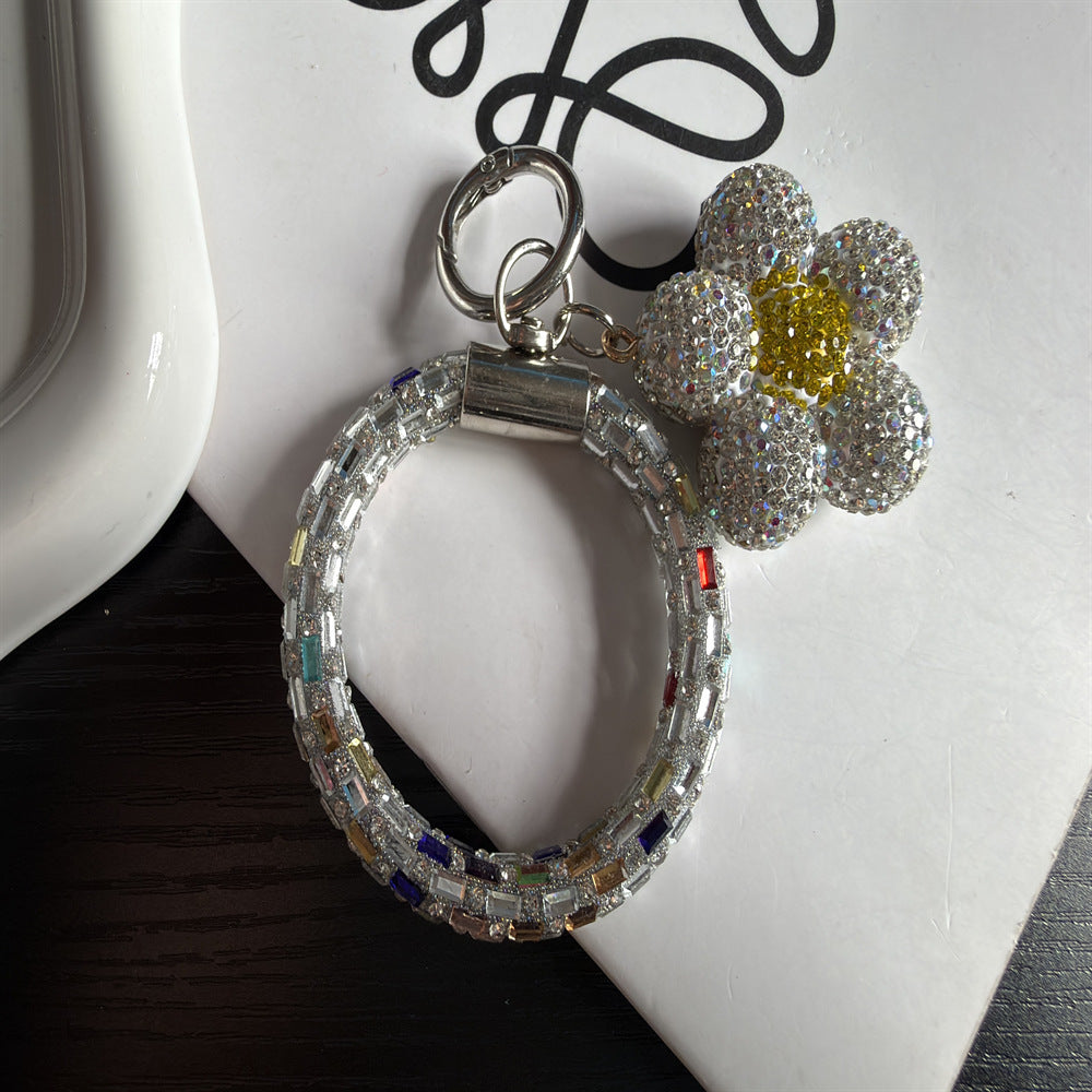Cherry Themed Rhinestone Keychain Stornfield