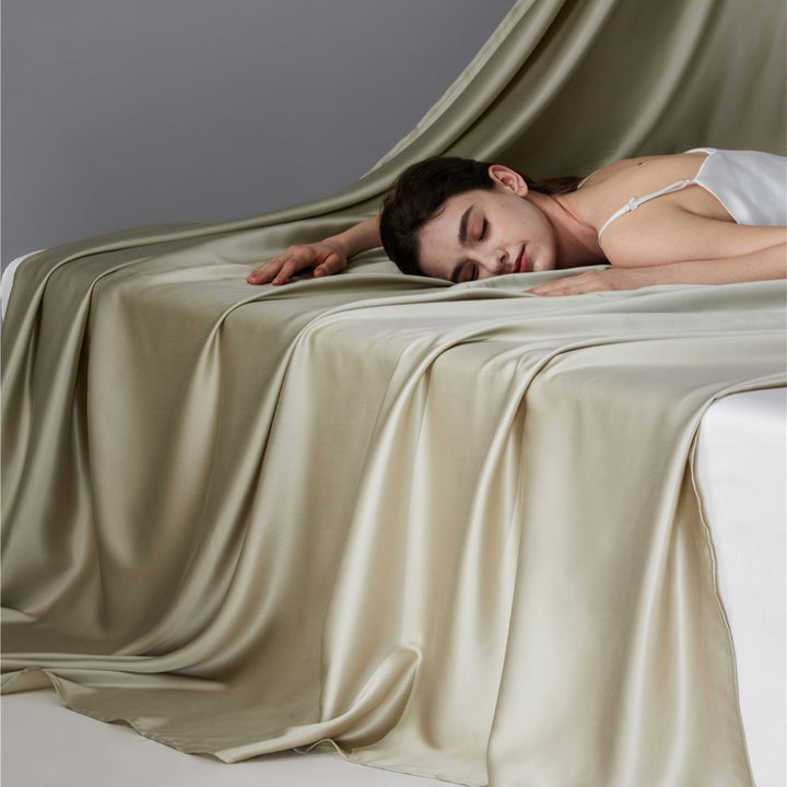 Mulberry Silk Satin Sheet Set
