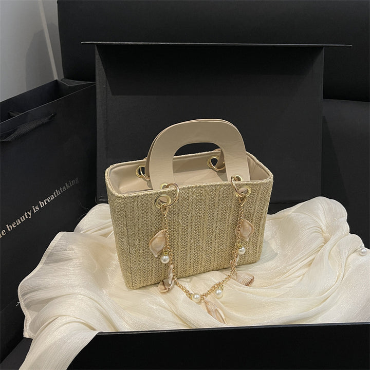 Handcrafted Textured Mini Shoulder Bag