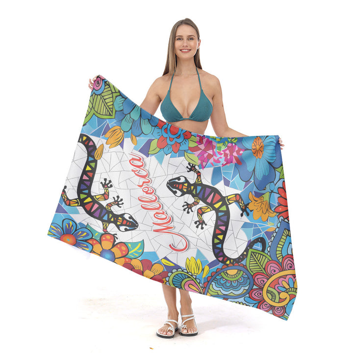 beach towel with unique underwater motif Stornfield