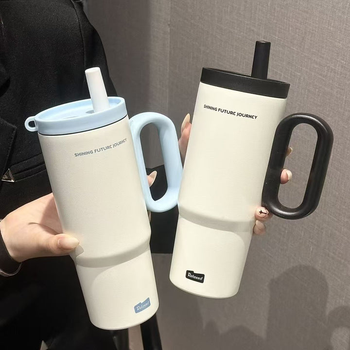 Women's thermos cup with practical double drinking system Stornfield