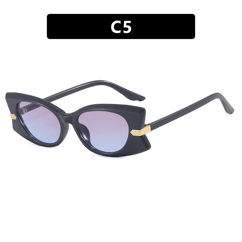 Women's Cat-Eye Sunglasses with stylish metal inserts and UV protection Stornfield
