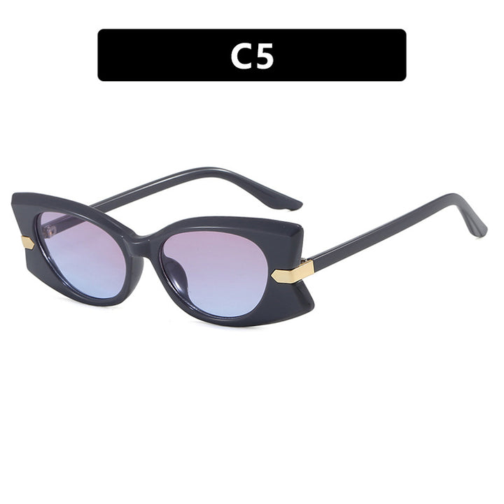 Women's Cat-Eye Sunglasses with stylish metal inserts and UV protection Stornfield