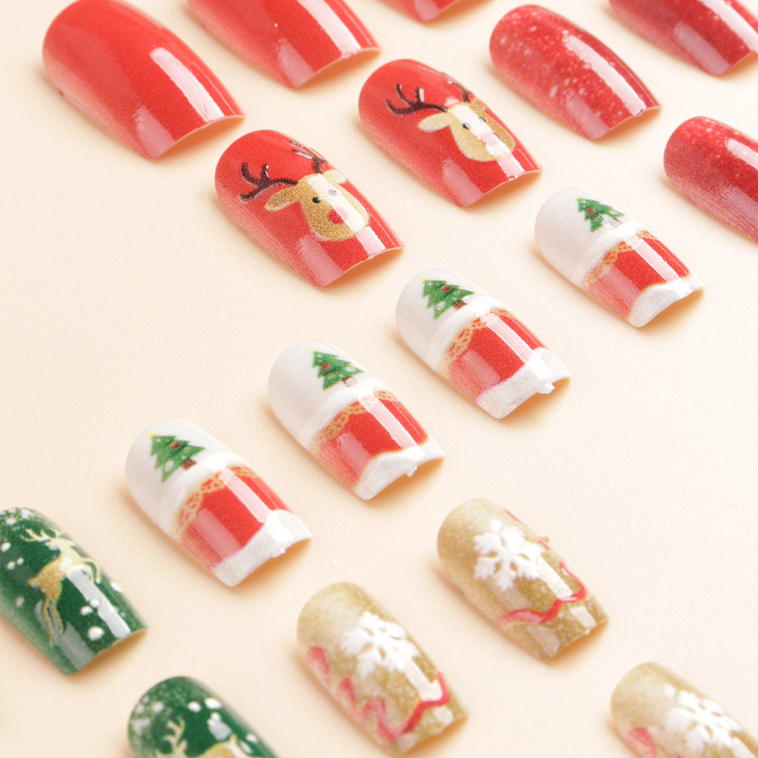 Festive Nail Art Stickers Stornfield