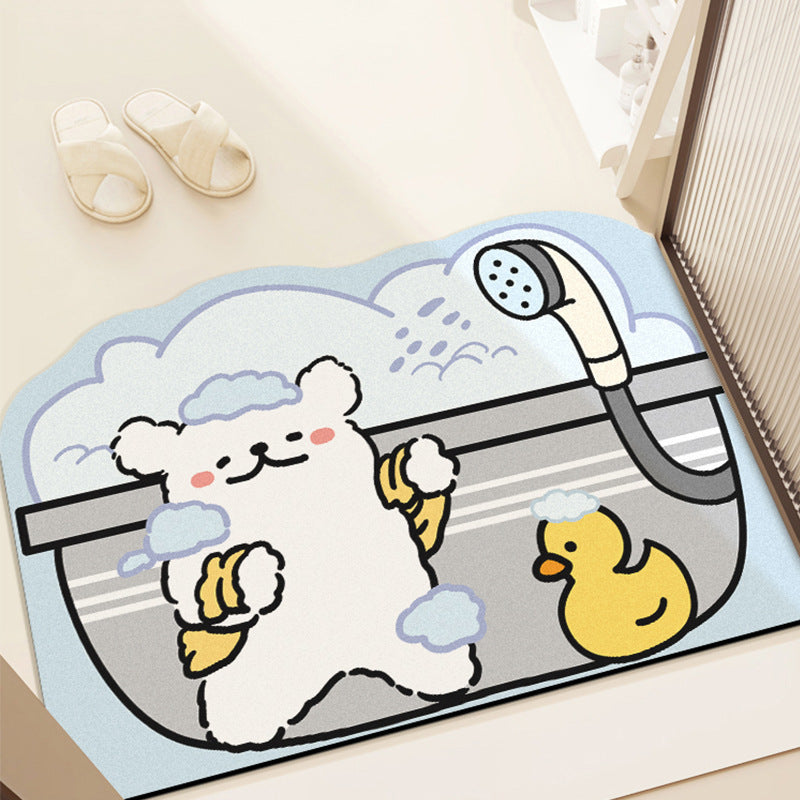 Cartoon Bath Mat Stornfield