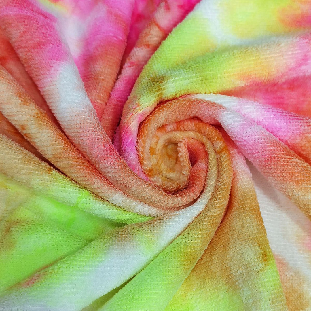 Beach towel with unusual batik design Stornfield