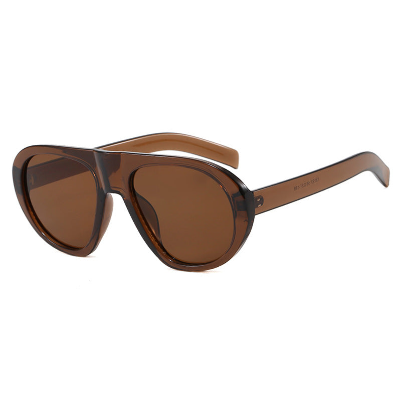 Women striking sunglasses with futuristic frame and sturdy design Stornfield
