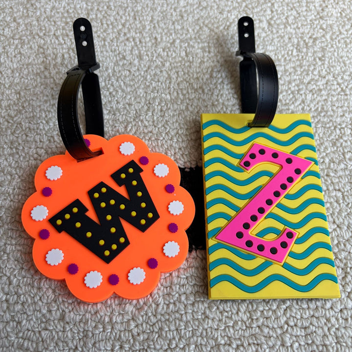 Personalized Striped Luggage Tag Stornfield