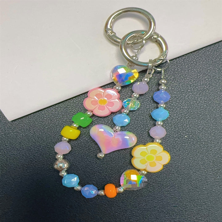 Decorative Beaded Charm Keychain Stornfield 1790135676